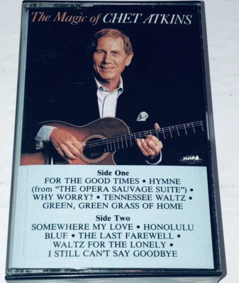 Chet Atkins The Magic Of Chet Atkins Country Music Album Tape 2 Cassette 1A01 - Image 1 of 4