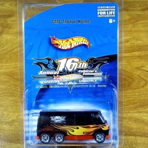 Hot Wheels RLC 16th Collectors Convention GMC Motorhome 1 of 4000 Black 2/2 2002 - Picture 1 of 3