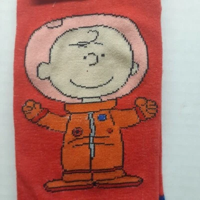 花生查理布朗宇航员女式无展示袜尺寸 9-11 — 第 1/4 张图片