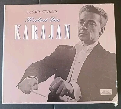 Sealed Herbert Von Karajan: The Karajan Collection  5-CD Set Beethoven Symphony  - Image 1 of 4