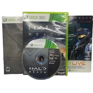Halo Reach Xbox 360 CASE & MANUAL ONLY - Picture 1 of 12
