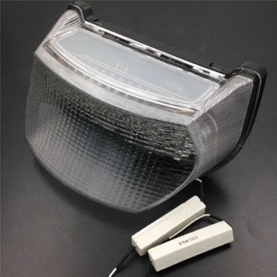 Luz trasera LED transparente para Kawasaki Ninja ZX7R ZX7RR 1996-2003 GPz1100 1995-1997 Foto 1 de 4