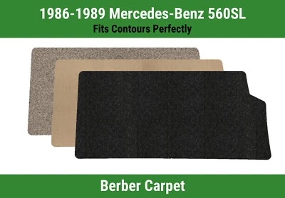 Alfombra de cubierta pequeña Lloyd Berber para Mercedes-Benz 560SL 1986-1989  Foto 1 de 4