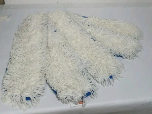 Rubbermaid Commercial Products Q805 18 Inch Nylon Finish Pad Fringe Loop 5 Pads - Picture 1 of 15