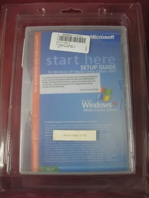 MICROSOFT WINDOWS XP MEDIA CENTER EDITION IN PLASTIC CONTAINER =NEW SEALED= - Image 1 of 2