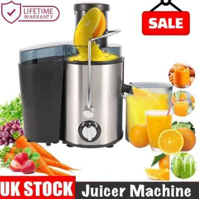 450W Juicer Machine Whole Fruit Vegetable Juice Maker Centrifugal Extractor UK - Image 1 of 4