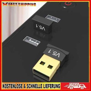 Bluetooth-compatible 5.1 Receiver 2.4GHz DC5V for Desktop Computer for Laptop PC