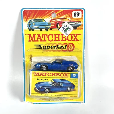 Matchbox Superfast No. 5 BMC 1800 Pininfarina Unopened & Carded - Image 1 of 4