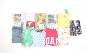 Gap Bulk Lot Of 12 Girls Size XS 4/5 Mixed Seasons Tops Bottoms Dresses NWT - Picture 1 of 9