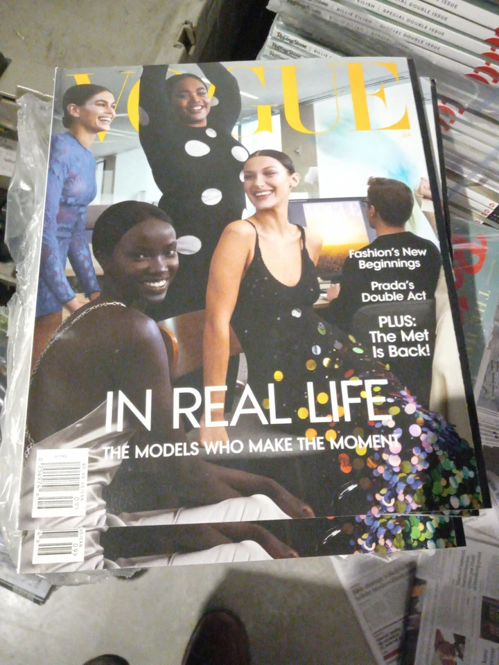 Vogue Magazine September 2021 IN REAL LIFE Models Who Make the Moment - Image 1 of 1