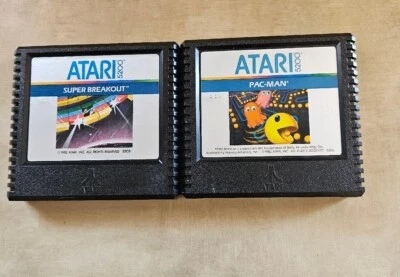 Atari 5200 video game lot - PacMan Super Breakout - Image 1 of 2