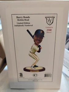 Barry Bonds Baseball Giants Bobblehead Memory Company 2001 Limited to 3500 NEW - Picture 1 of 14
