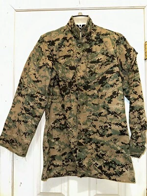 Chaqueta Woodland Digital Camuflaje BDU Uniforme Mil-Spec TRU SPEC 65% Poli 35% Algodón Foto 1 de 4