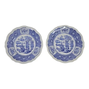 The Spode Blue Room Collection Regency Series Pagoda 11" Dinner Plate Set of 2 - Picture 1 of 5