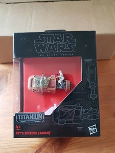 Star Wars Black Series Titanium Die Cast Rey's Speeder (Jakku) - Picture 1 of 3