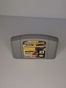 N64 Command and Conquer - Nintendo 64 - Label Fade See Pictures - Picture 1 of 4
