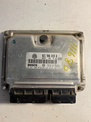 Volkswagen Jetta 2001 módulo informático motor 2,8 L ECM ECU #| 021 906 018 Q Foto 1 de 2