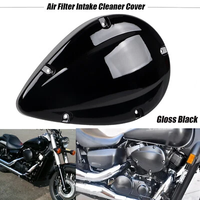 Черная крышка фильтра воздухозаборника для Honda VT750C2 Shadow Phantom 2010-2017 - Изображение 1 из 4