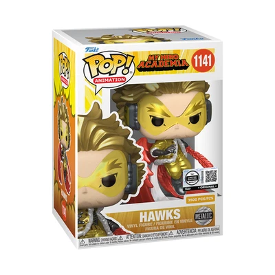 Preventa Confirmada Pop! Hawks (Metallic) with Pop! Protector - Imagen 1 de 2