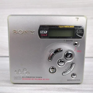 Sony MZ-R501 MiniDisc Recorder - Lettore Walkman MD Portatile - Testato e Funzionante - Foto 1 di 6