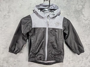 Chaqueta The North Face Niño Pequeño 3T Negra/Gris Cremallera Completa Sudadera con Capucha Vellón Aire Libre Niños - Imagen 1 de 16