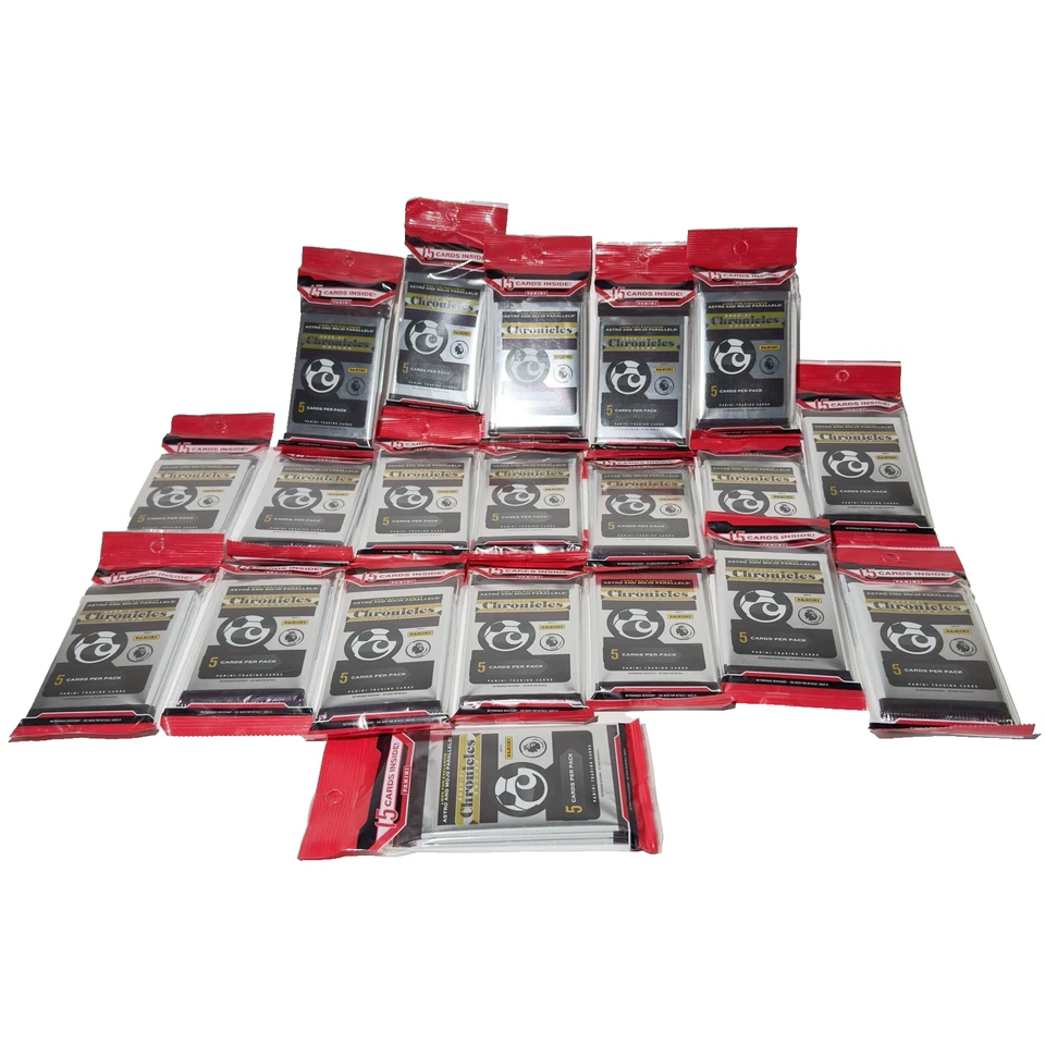 2020-21 Panini Chronicles Soccer 20x Cello Fat Pack Lot – Factory Sealed - Image 1 of 4