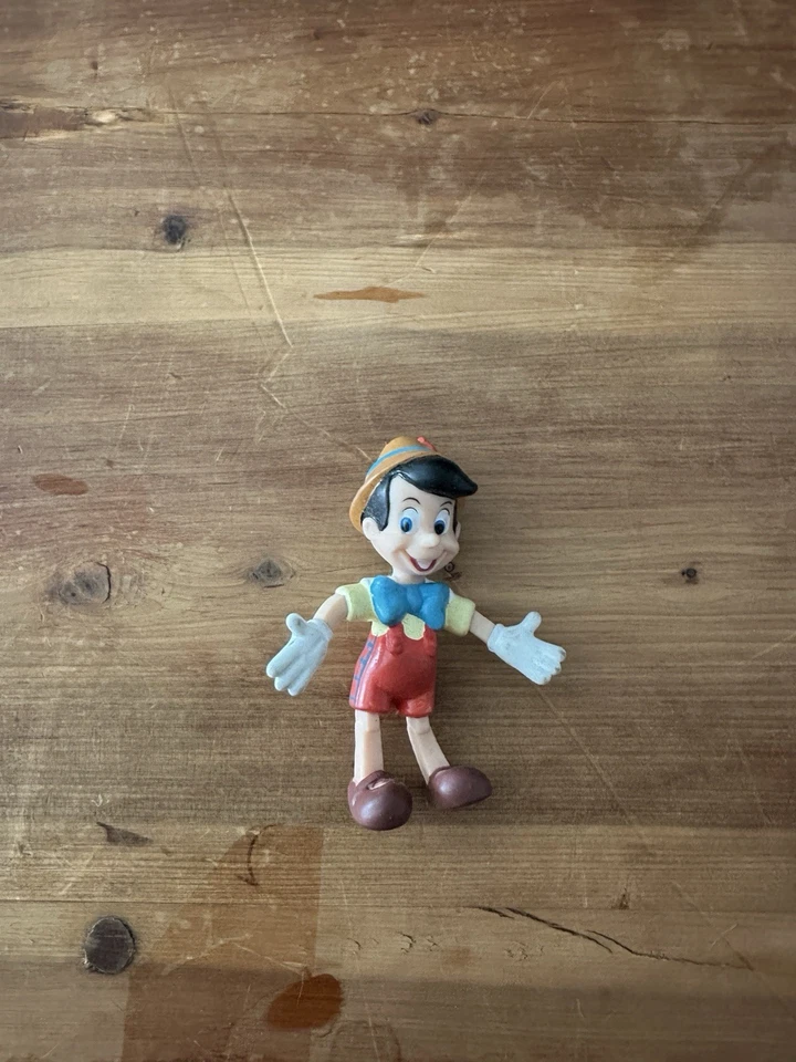 Pinocchio Walt Disney Bendies figure toy vintage bendy vtg Hong Kong 1970s RARE - Image 1 of 1