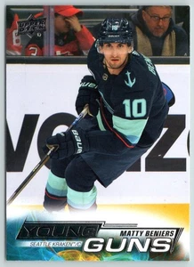 Matty Beniers RC Young Guns 2022-23 Upper Deck 22-23 #213 85102 - Bild 1 von 2