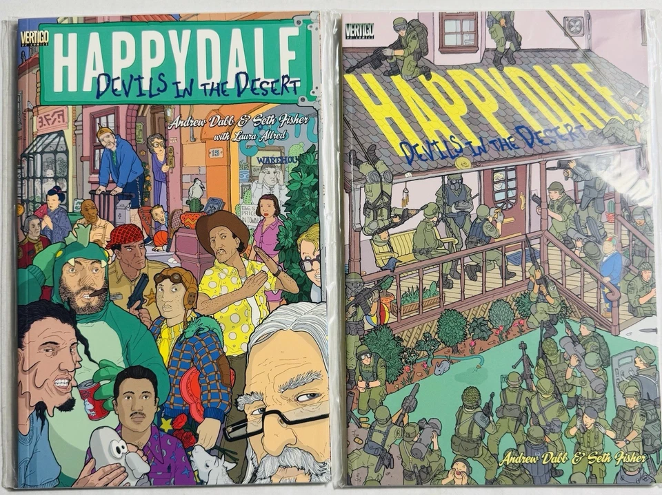 Cómics de Happydale - Devils in the Desert - Vols 1 y 2 - Vertigo/DC Foto 1 de 1
