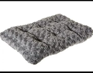 MidWest Homes for Pets Ombré Swirl Plüsch-Haustierbett 106,6 cm (42 Zoll) lang Haustier grau - Bild 1 von 2