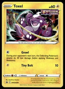 Pokemon TCG SWSH: Sword & Shield Promo Cards #SWSH209 Toxel LP - Picture 1 of 2