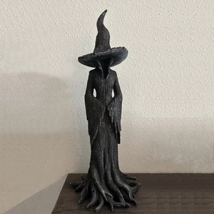 Estatua de bruja Cracker Barrel 30 cm - Decoración de Halloween 2025 - Imagen 1 de 2