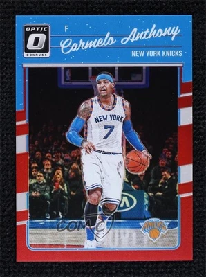 2016-17 Panini Donruss Optic Red Prizm /99 Carmelo Anthony #59 HOF - Image 1 of 2