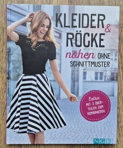 KLEIDER & Röcke Nähen Ohne SCHNITTMUSTER BUCH kinkibox REIDELBACH - Bild 1 von 5
