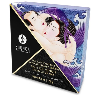 Shunga - Sales de baño exóticas con sabor púrpura 75 gr Foto 1 de 2