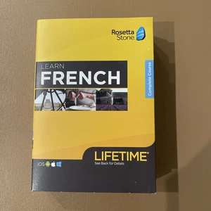 Rosetta Stone FRENCH Lifetime Complete Course-Brand New - Picture 1 of 7