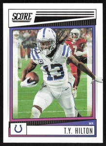 TY Hilton 2022 Panini Score Football # 8 Base Indianapolis Colts - Bild 1 von 2