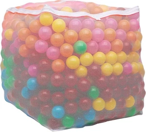 BPA Free Crush-Proof Plastic Ball, Pit Balls with Storage Bag, for Toddlers Kids - Picture 1 of 7