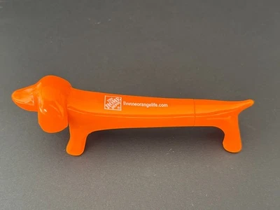 The Home Depot Promotional Dachshund (Weiner Dog) Blue Ink Pen (New in Plastic) - Image 1 of 4