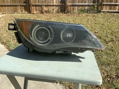 BMW 645i 650i M6 2004-2007 diestro xenón derecho/HID conjunto de faros adaptativos probado Foto 1 de 4