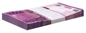 Indonesia 10000 Rupiah, 2009, P-143e, UNC, w/ Stains X 100 PCS Bundle Pack - Picture 1 of 2