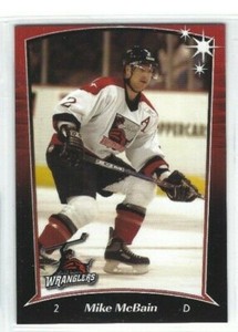 2004-05 Las Vegas Wranglers (ECHL) Mike McBain