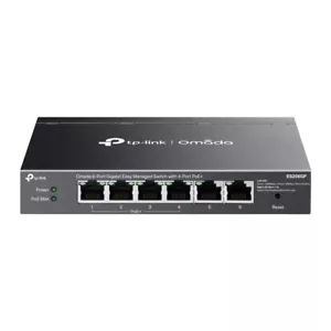 TP-Link ES206GP Omada 6-Port Gigabit Easy Managed Switch with 4-Port PoE+ - Picture 1 of 1