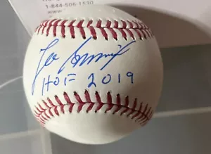Lee Smith Signed OMLB Baseball HOF Inscription Autographed Cubs Red Sox JSA COA - Picture 1 of 3