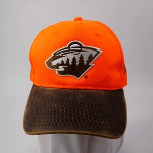 Minnesota Wild Gander Mountain LE 18K Sicherheit orange verstellbar Jagd Kappe Mütze - Bild 1 von 17