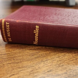 Nouvelles, Alfred de Musset, Roman Contemperain hardcover rare - Picture 1 of 16