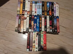 Huge VHS Lot 40 videos Romance, Drama, 1990's, 2000's All in very good conditioi - Picture 1 of 3