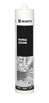 Würth Silicone CLEAR Sealant External Low Modulus Neutral Cure 310ml • 5.99£