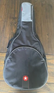 Road Runner Soft Side Padded Gig Bag Travel Single Guitar Case Black RR1AG - Picture 1 of 15