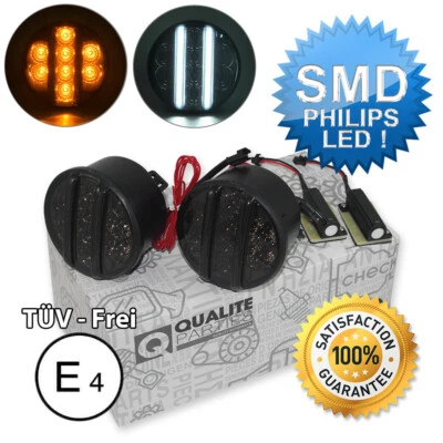 2x LED SEITENBLINKER BLINKLEUCHTE BLINKER + TAGFAHRLICHT JEEP WRANGLER 3 III JK - Bild 1 von 3
